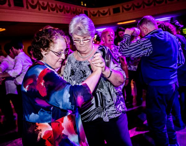 Dancing at The Coming Back Out Ball. Photo by Bryony Jackson.