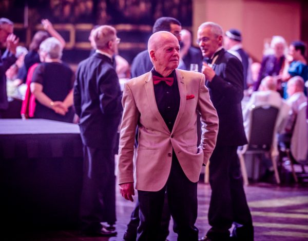 David Morrison at The Coming Back Out Ball. Image by Bryony Jackson.